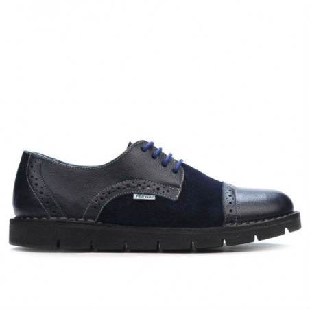 Zapatos casuales de mujer 7001-1 índigo combinado