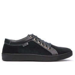 Zapatos casuales/deportivos para hombre 841 negro combinado