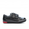 Zapatos para niños pequeños 16-1c negro+gris