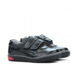 Zapatos para niños pequeños 16-1c negro+gris