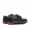Zapatos para niños pequeños 16-1c negro+gris