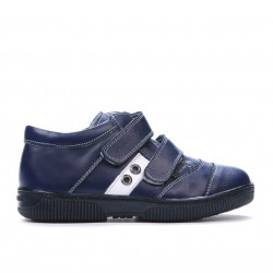 Zapatos para niños 134-1 índigo+blanco
