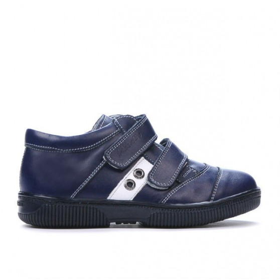 Zapatos para niños 134-1 índigo+blanco