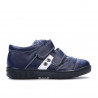 Zapatos para niños 134-1 índigo+blanco