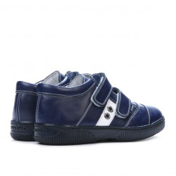 Zapatos para niños 134-1 índigo+blanco