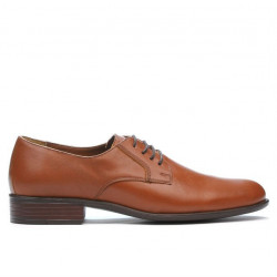 Zapatos elegantes de hombre 837 marrón coñac
