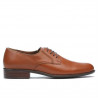 Zapatos elegantes de hombre 837 marrón coñac