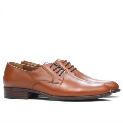 Zapatos elegantes de hombre 837 marrón coñac