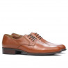 Zapatos elegantes de hombre 837 marrón coñac
