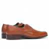 Zapatos elegantes de hombre 837 marrón coñac
