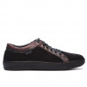 Zapatos casuales/deportivos para hombre 841 combinado burdeos
