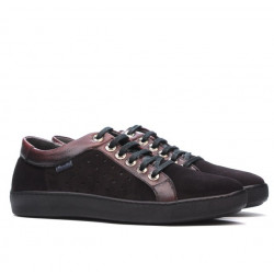 Zapatos casuales/deportivos para hombre 841 combinado burdeos