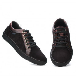 Zapatos casuales/deportivos para hombre 841 combinado burdeos