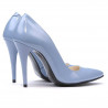 Zapatos elegantes de mujer 1241 charol azul