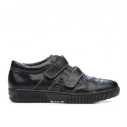 Zapatos para niños 134-1 negro+gris