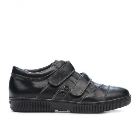 Zapatos para niños 134-1 negro+gris
