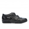 Zapatos para niños 134-1 negro+gris