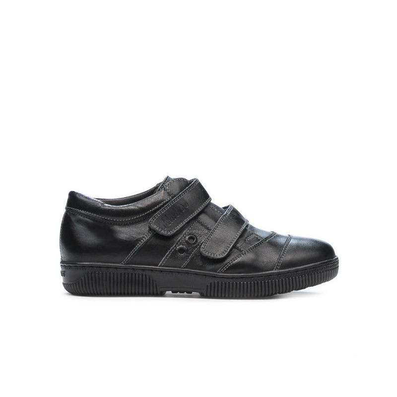 Zapatos para niños 134-1 negro+gris