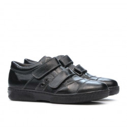 Zapatos para niños 134-1 negro+gris