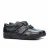 Zapatos para niños 134-1 negro+gris