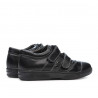 Zapatos para niños 134-1 negro+gris