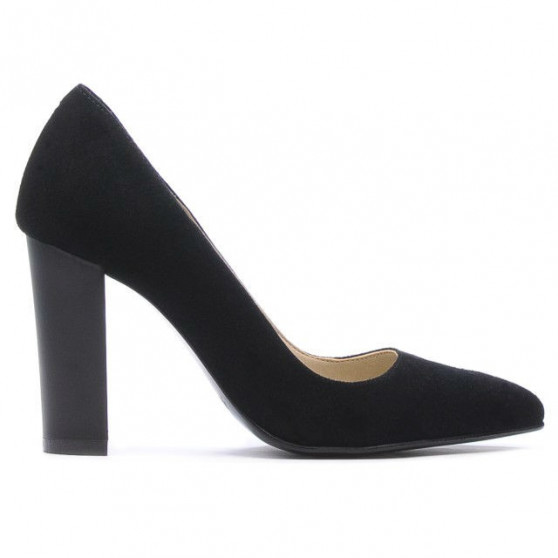 Zapatos elegantes de mujer 1261 negro antílope