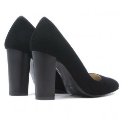 Zapatos elegantes de mujer 1261 negro antílope