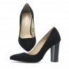 Zapatos elegantes de mujer 1261 negro antílope