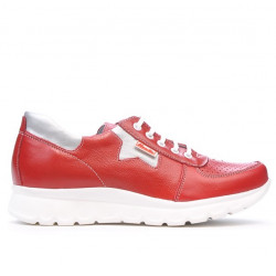 Zapatillas deportivas mujer 680 rojo combinado