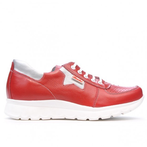 Zapatillas deportivas mujer 680 rojo combinado