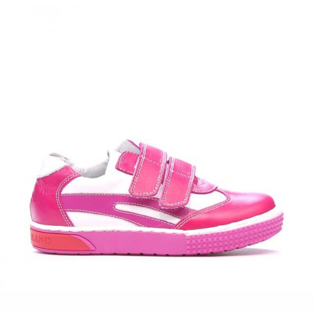 Zapatos para niños pequeños 16-1c rosa+blanco