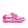 Zapatos para niños pequeños 16-1c rosa+blanco