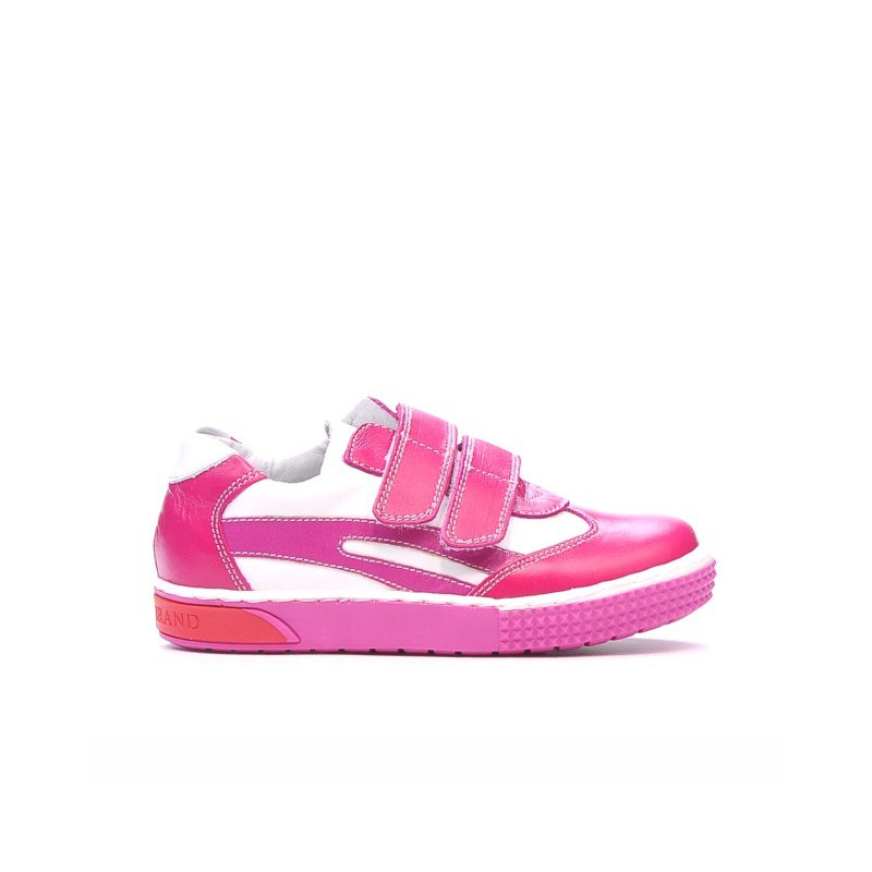 Zapatos para niños pequeños 16-1c rosa+blanco