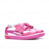 Zapatos para niños pequeños 16-1c rosa+blanco