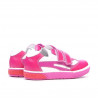 Zapatos para niños pequeños 16-1c rosa+blanco