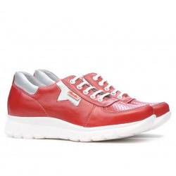 Zapatillas deportivas mujer 680 rojo combinado