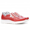 Zapatillas deportivas mujer 680 rojo combinado