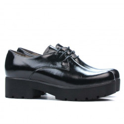 Zapatos casual de dama 660 charol negro01
