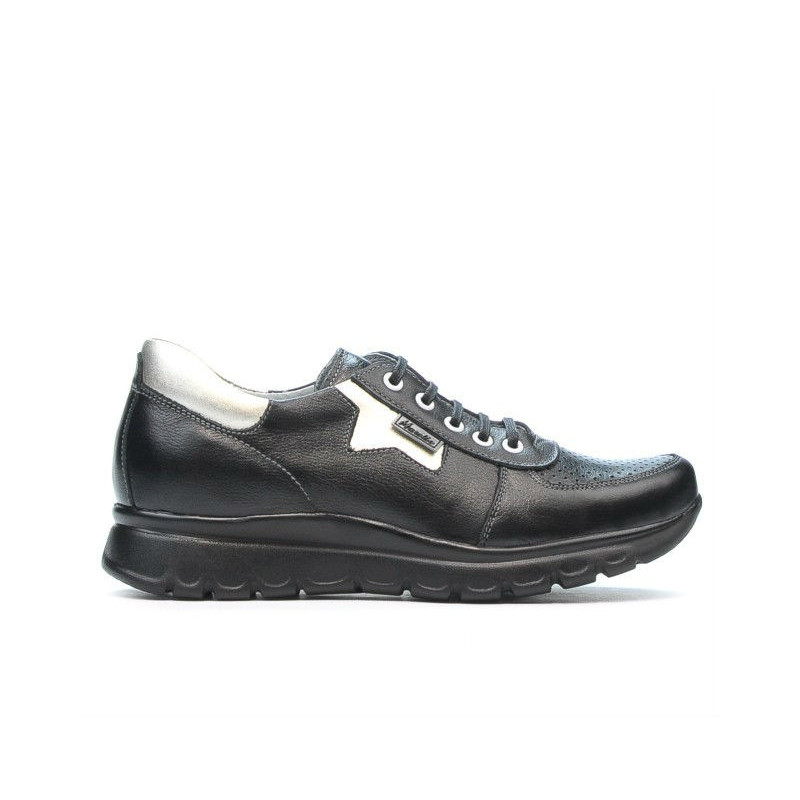 Zapatillas deportivas de mujer 680 negro combinado