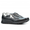 Zapatillas deportivas de mujer 680 negro combinado