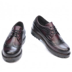 Zapatos para niños 163 en burdeos
