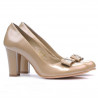 Zapatos elegantes de mujer 1245 charol beige02