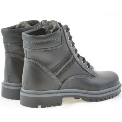 Botas para hombres (tallas grandes) 429m negro