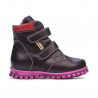 Botas para niños pequeños 32c morado combinado 1