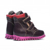 Botas para niños pequeños 32c morado combinado 1