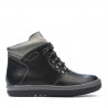 Botas niños 3006 negro combinado