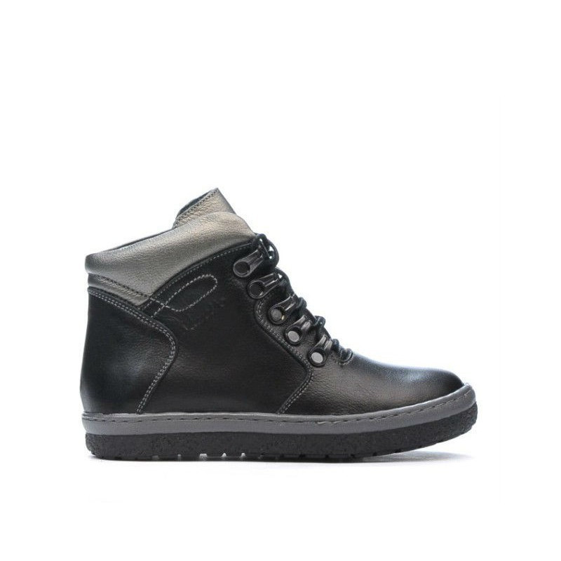 Botas niños 3006 negro combinado