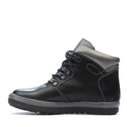 Botas niños 3006 negro combinado
