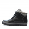 Botas niños 3006 negro combinado