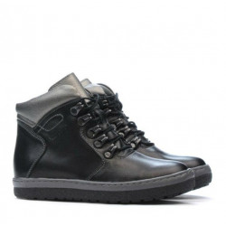 Botas niños 3006 negro combinado